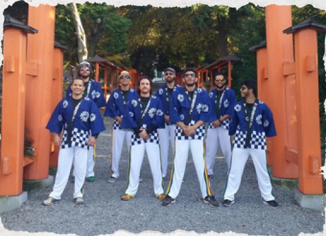 Bloco Santo Pecado no Japão - Foto 3